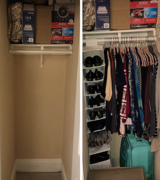 Tiny Closet – Fitting it all in!