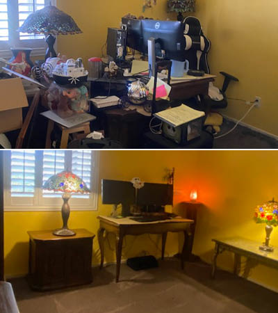 Before and After – Home Office